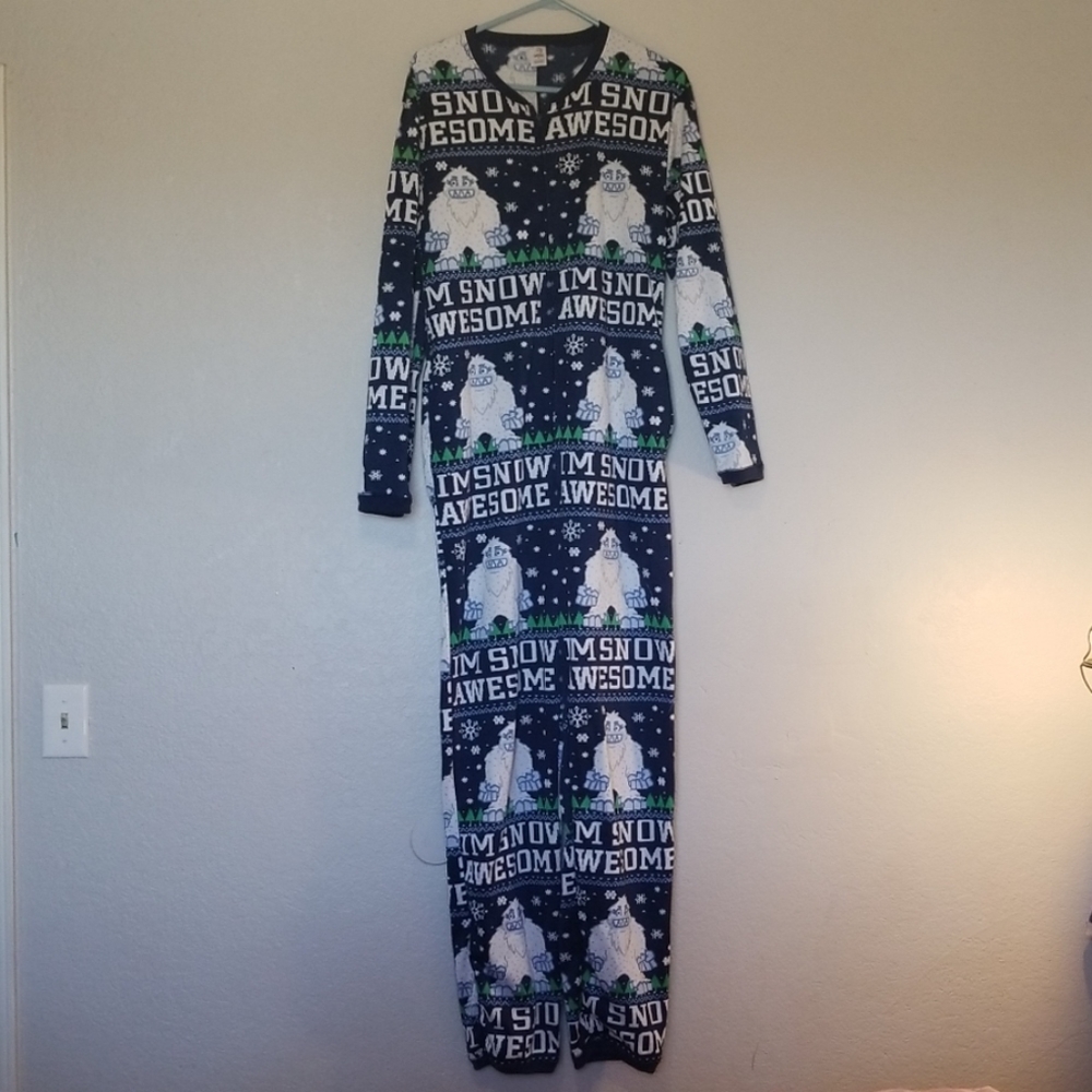 Abominable Snowman Christmas Onesie